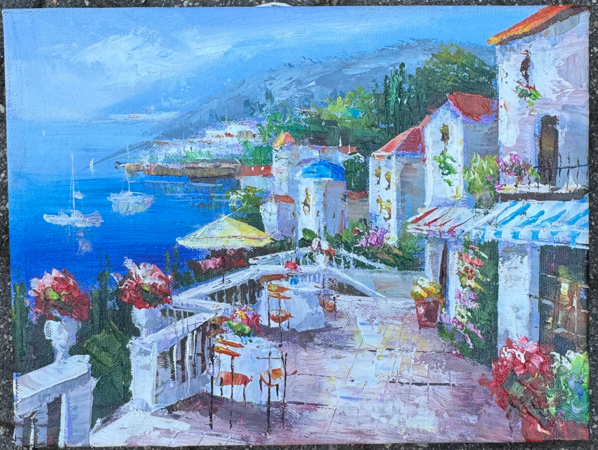 Taras nad morzem