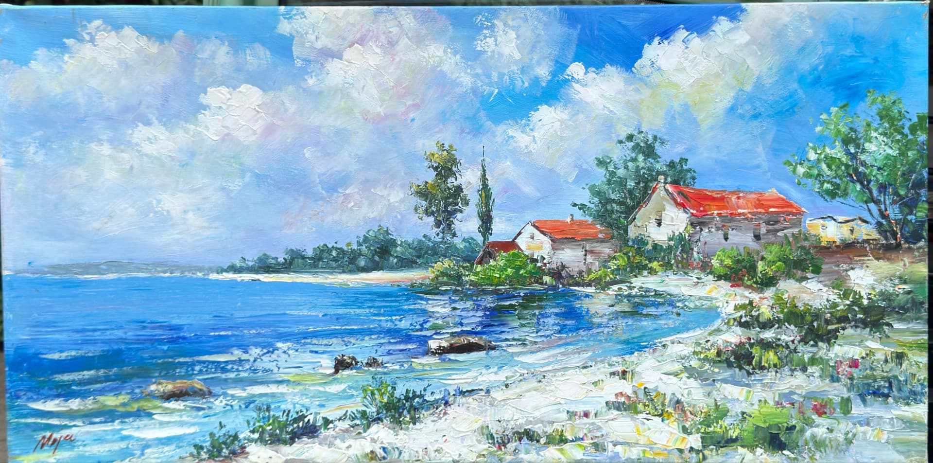 Domki nad zatoką