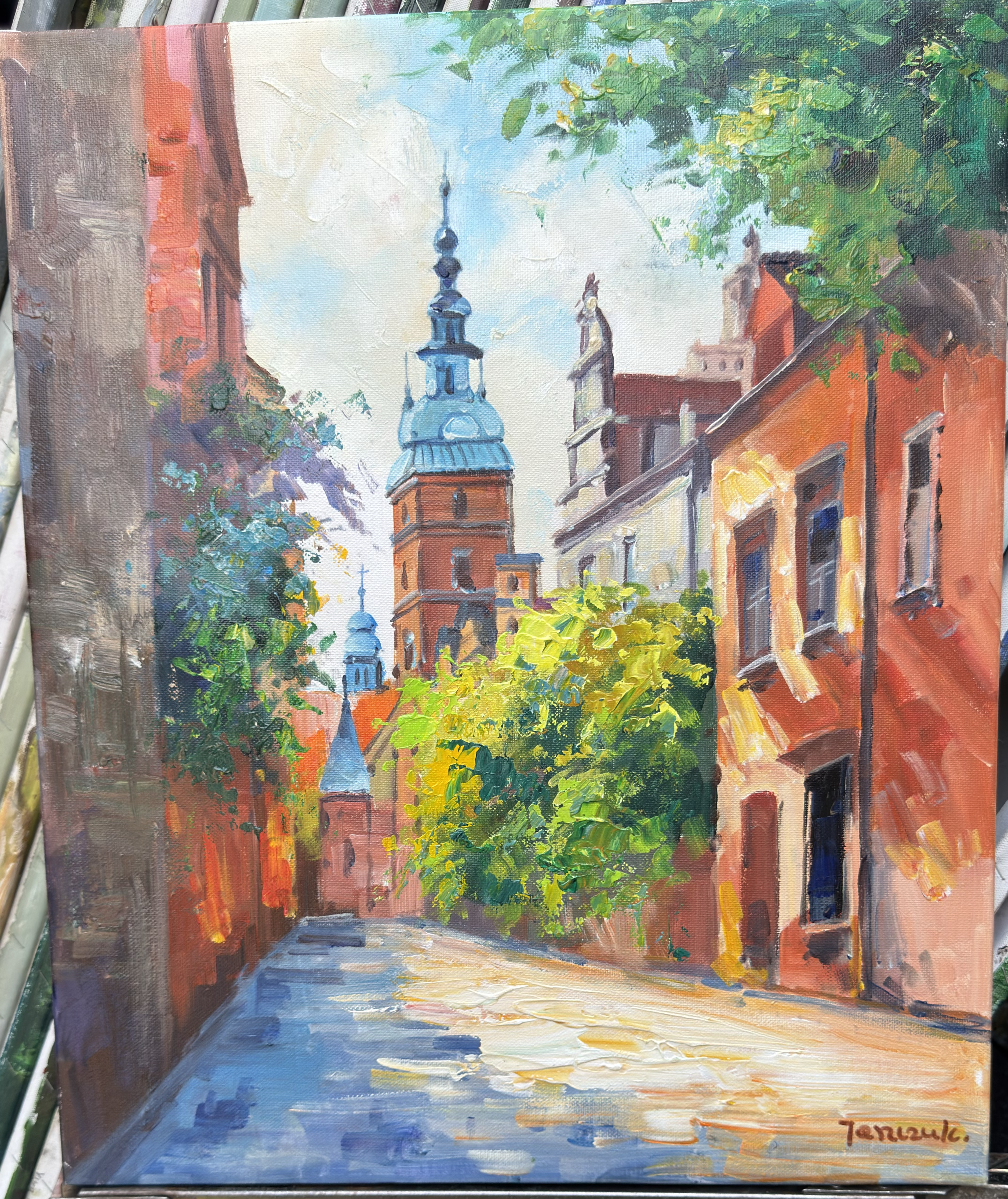 Warszawa — uliczka Starego Miasta
