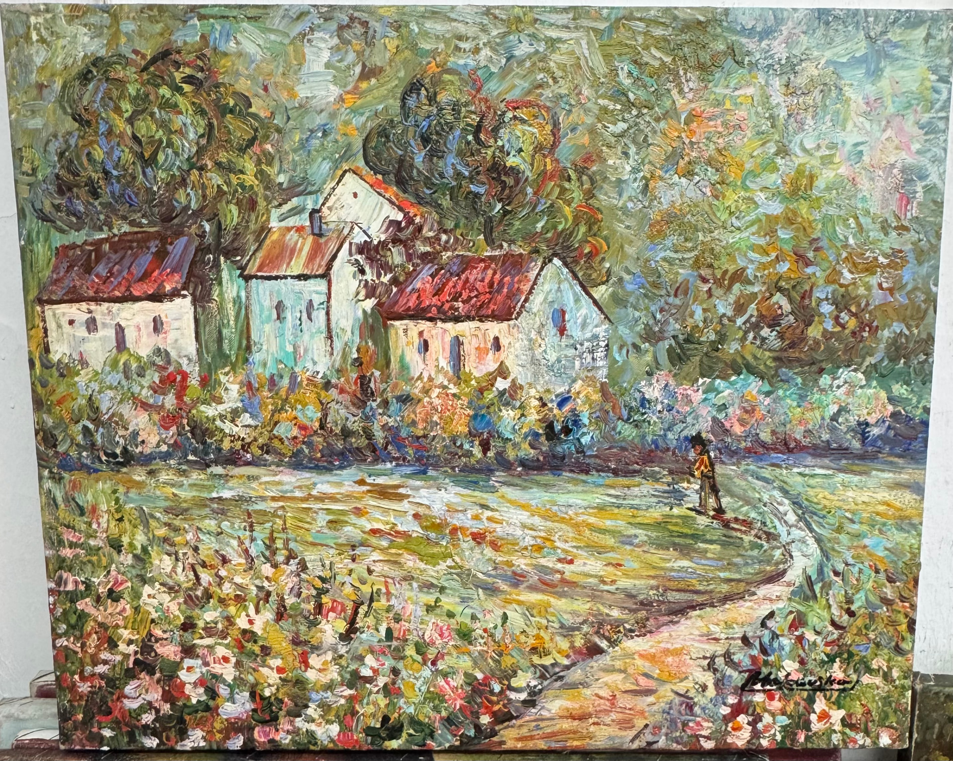 Wiejski ogród